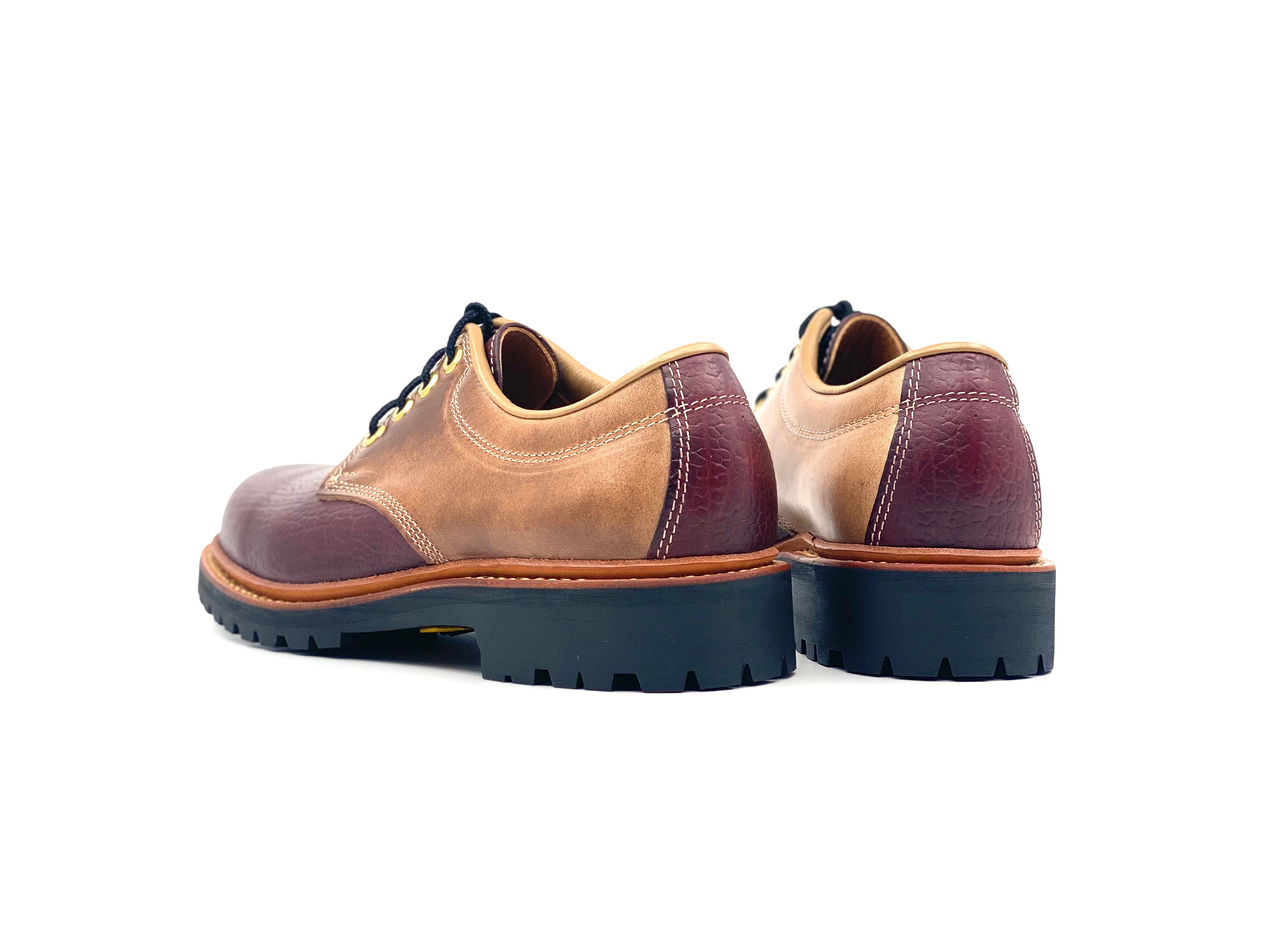 NORMAN 2ND (Burgundy/Natural)