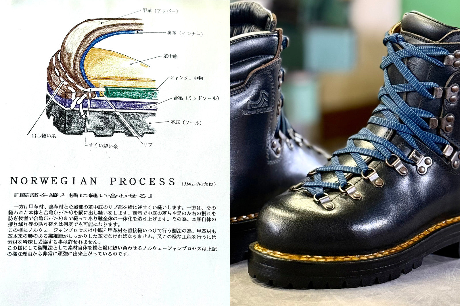 ”最後の登山靴”②