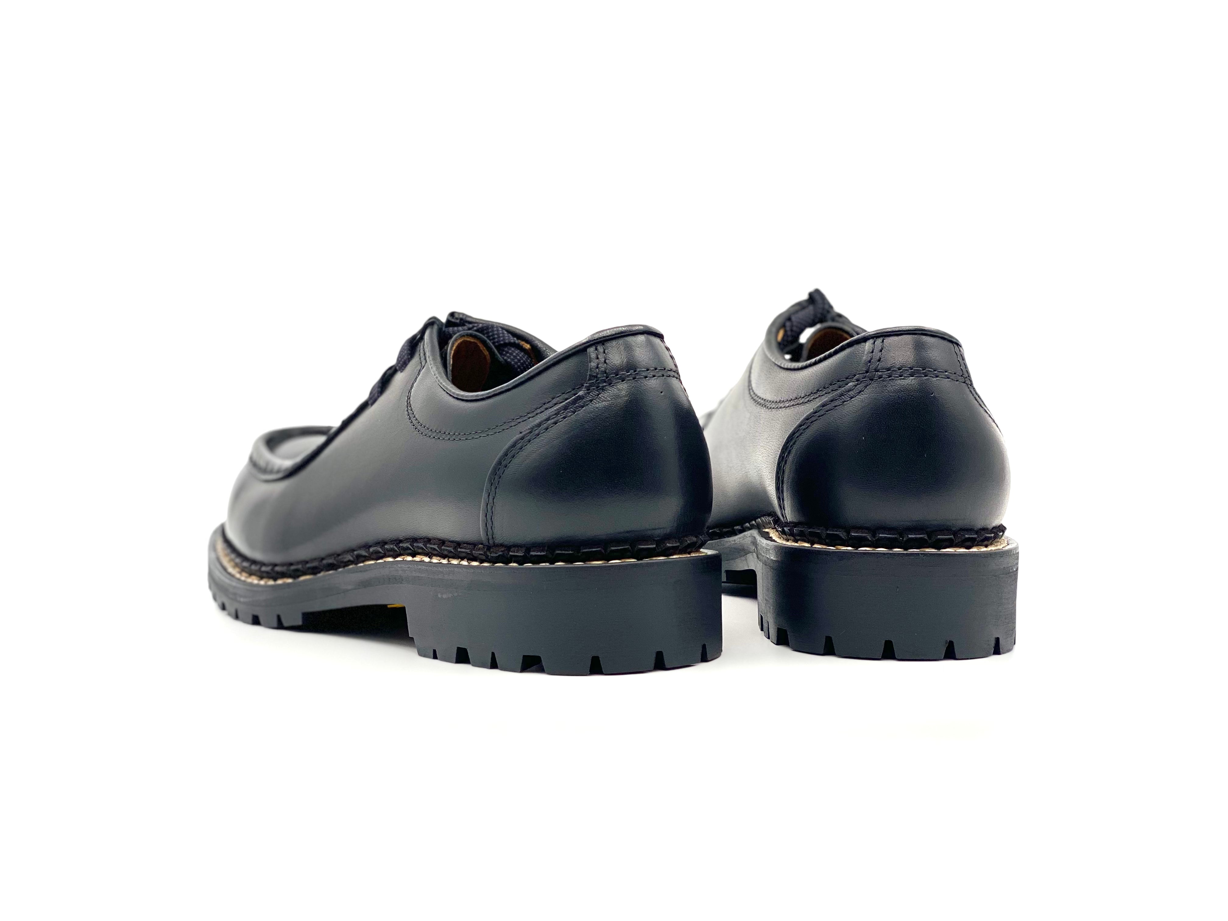 美品 安藤製靴 PULSE チロリアンシューズ OR-1 Black 黒 OR-1 (Black)